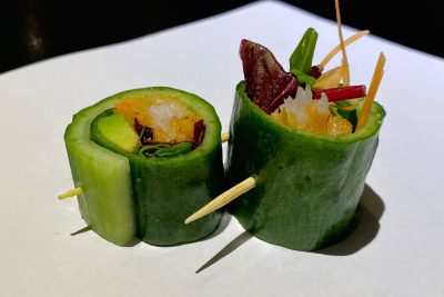Tempura Reje Agurk Maki (6 stk.)