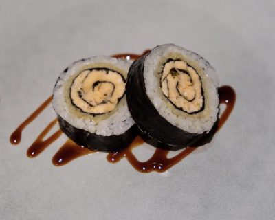 Tempura Maki Med Laks (5 stk.)